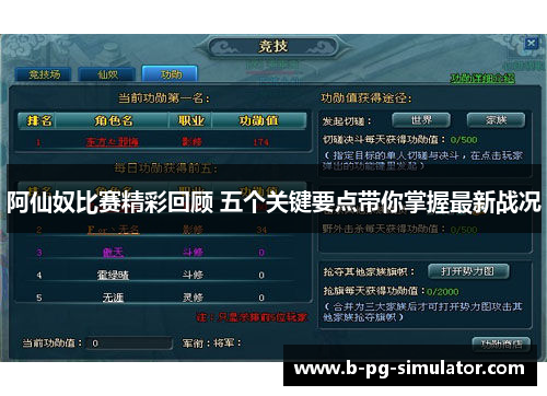 阿仙奴比赛精彩回顾 五个关键要点带你掌握最新战况
